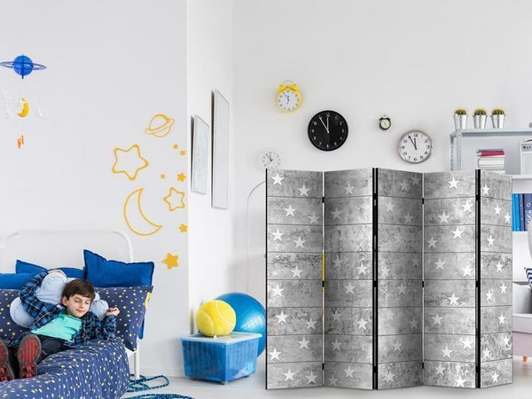 Paravento Stars on Concrete II [divisori da interno]