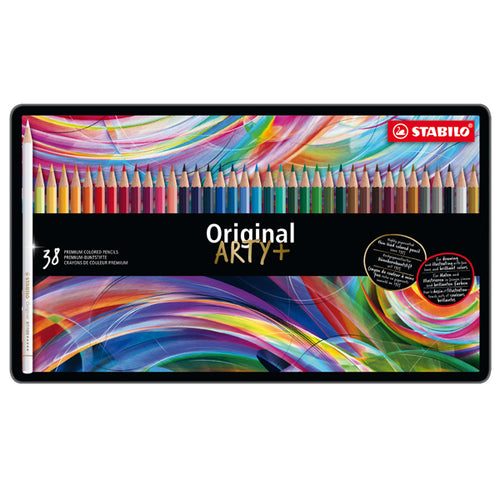 Astuccio Metallo 38 Pastelli Stabilo Original 8778