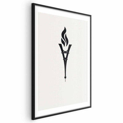 Poster - Torch Shaped Like the Eiffel Tower