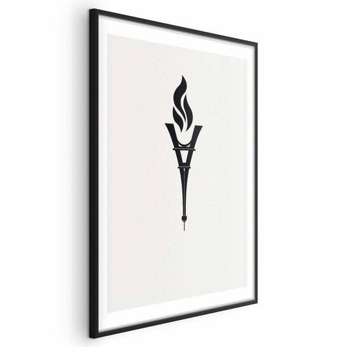 Poster - Torch Shaped Like the Eiffel Tower