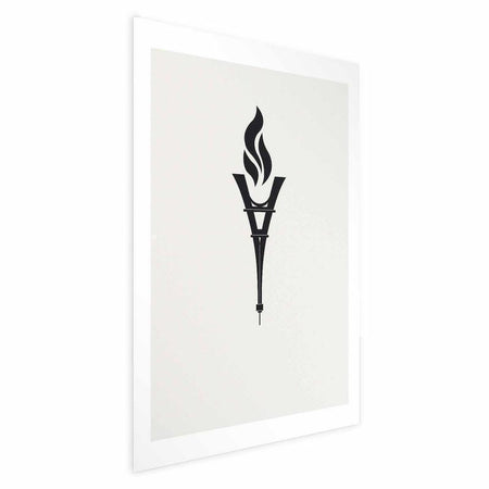 Poster - Torch Shaped Like the Eiffel Tower