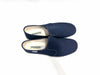 EMANUELA scarpe uomo slip on in canvas blu 5240
