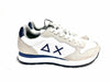 SUN68 Sneaker Uomo Bianco Blu