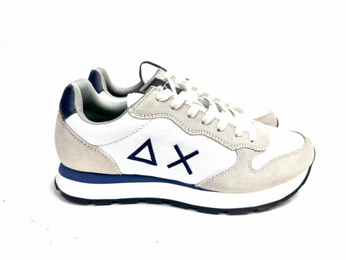 SUN68 Sneaker Uomo Bianco Blu