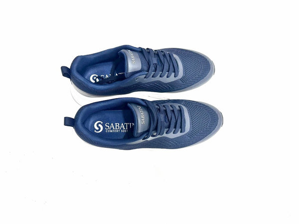 SABATINI Sneaker uomo CHANGE SHANGHAI Tessuto Blu