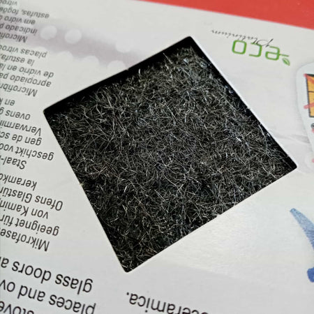 Ribimex spugna per vetri Ceneclean pulizia a secco