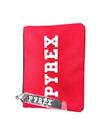 PYREX Pochette rossa/bianca