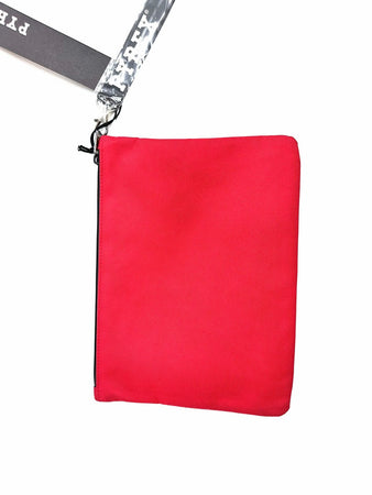 PYREX Pochette rossa/bianca