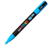 Marcatore Uni Posca Pc3M P.Fine 0,9-1,3Mm Azzurro Uni Mitsubishi