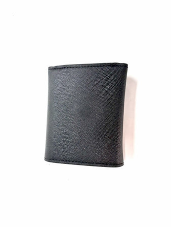 TWINSET Portafoglio Oval T 241TH7019 saffiano nero