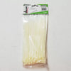 Fascetta cablaggio bianca 350 x 4,8mm a stringere busta da 100 pz