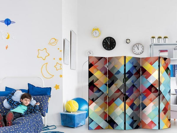 Paravento Colour Patchwork II [Room Dividers]
