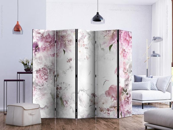 Paravento Dancing peonies II [Room Dividers]
