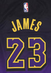 NIKE NBA Canotta Basket Uomo Nba City Edition 2024/25 Dri-fit Swingman Jersey No 23 Lebron James Loslak Field Purple da uomo