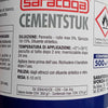 Saratoga Cementstuk 500ml fondo primer bianco opaco per muro e legno