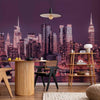 Fotomurale NYC: Purple Nights