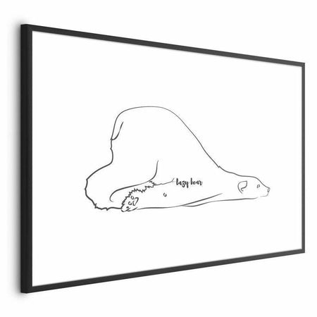 Poster - Lazy Bear