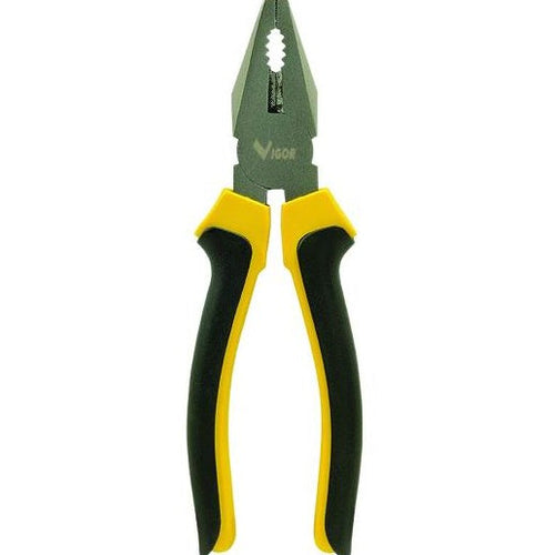 Pinza Universale Carbon-Steel 180 mm Finitura Testa Lucida Vigor