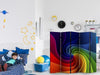 Paravento Colorful Pinwheel II [Room Dividers]