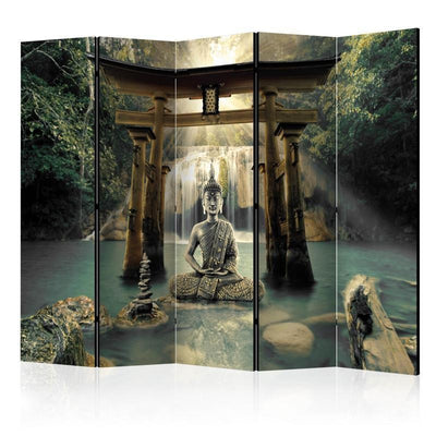 Paravento Buddha Smile II [Room Dividers]