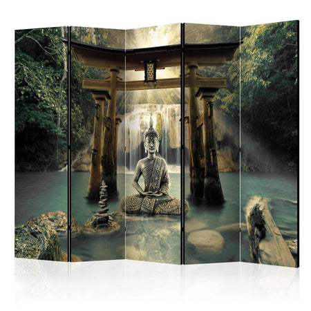 Paravento Buddha Smile II [Room Dividers]