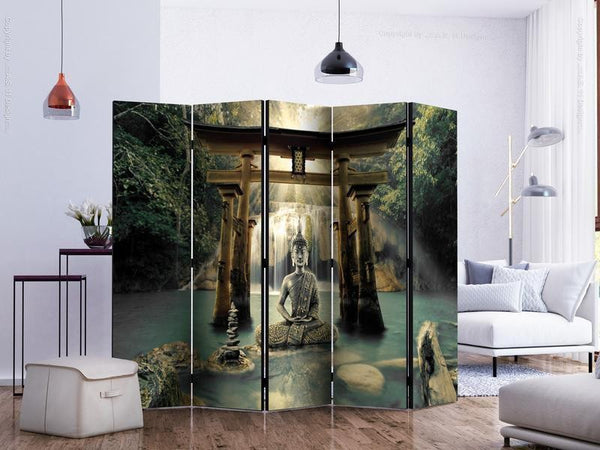 Paravento Buddha Smile II [Room Dividers]