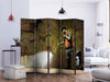 Paravento Banksy Cave Painting II [Room Dividers]