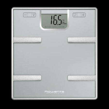 ROWENTA BODY MASTER (BR6010) - BILANCIA DIGITALE PESAPERSONA - 4 PROFILI MEMORIZZABILI - ANALISI CORPOREA - MASSA GRASSA