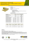 Isover 1mq (1x1mt) lana di roccia feltro da 3cm rivestito di alluminio per isolamento termico