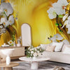 Fotomurale Orchid in Gold