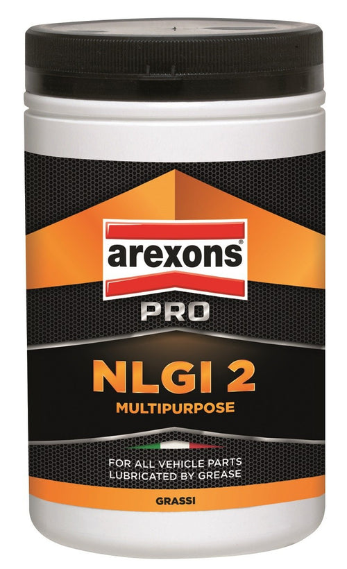 Arexons NLGI 2 Pro 850gr grasso ambrato multiuso base litio