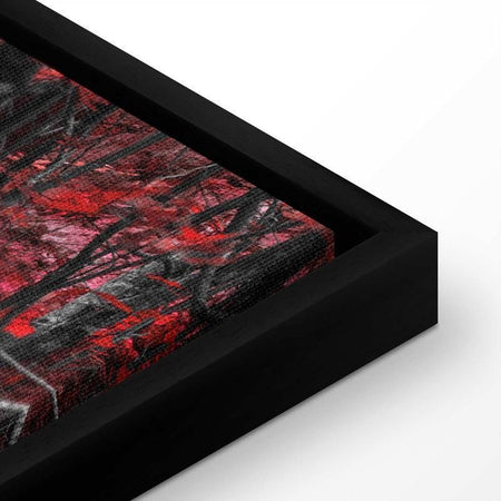 Quadro Cascade of Thoughts (1 Part) Wide Red