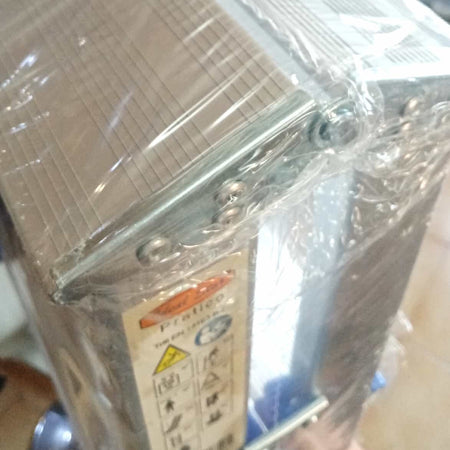 Scala sgabello alluminio leggero 3+3 gradini a doppia salita portata 150kg