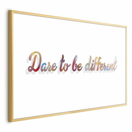 Poster - Dare to Be Different