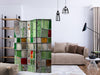 Paravento Emerald Stained Glass [Room Dividers]