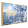 Poster - Symphony of Light: Sun and Clouds Playing Together on a Beautiful Sky