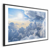 Poster - Symphony of Light: Sun and Clouds Playing Together on a Beautiful Sky