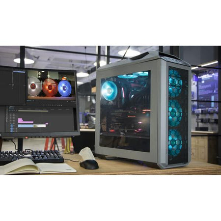 CM RGB LED Controller - 4 USB- hub universal RGB per ventole- strisce e LED RGB a 4pin- SATA