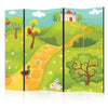 Paravento A path to a magical castle II [Room Dividers]
