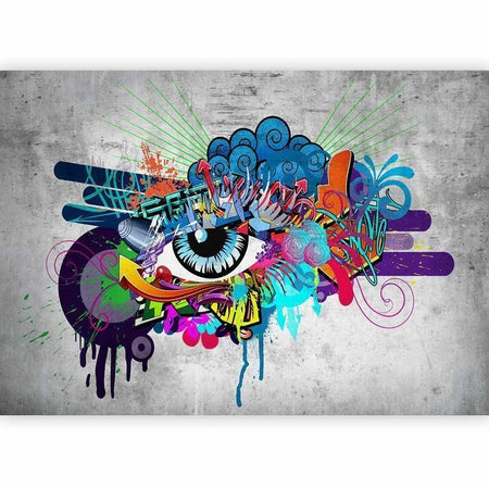 Fotomurale Graffiti eye