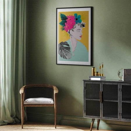 Poster - Flowers in the Hair