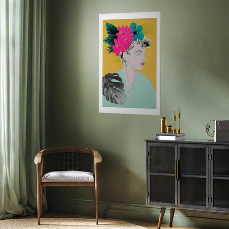 Poster - Flowers in the Hair