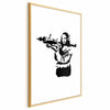 Poster - Banksy Mona Lisa with Rocket Launcher