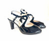 CONFORT sandalo donna nero chiuso nel tallone