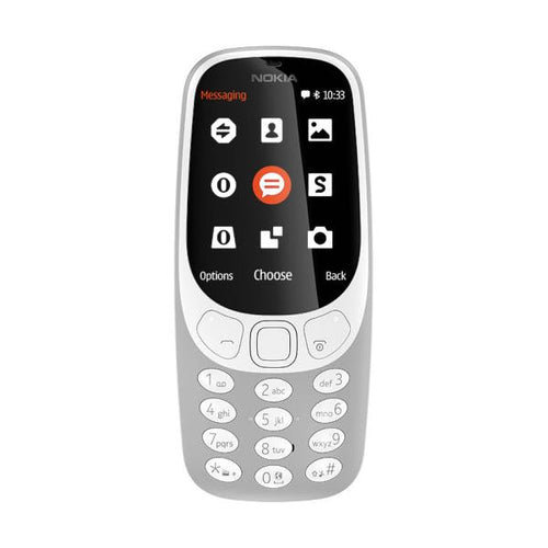 NOKIA 3310 (GREY) - MOBILE PHONE - DUAL SIM