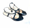 comfort sandalo donna nero chiuso nel tallone