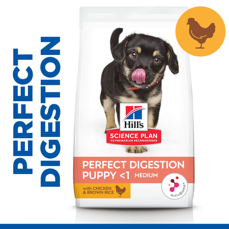 Hill's Perfect Digestion secco Cani Puppy Medium pollo