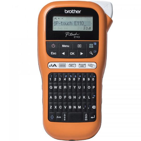 Brother PT-E110 stampante per etichette (CD) Trasferimento termico 180 x 180 DPI 20 mm/s HGe/TZe QWERTY