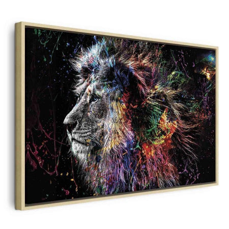Quadro Crazy Lion (1 Part) Wide
