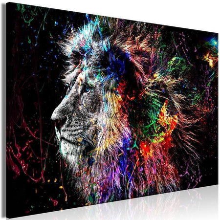 Quadro Crazy Lion (1 Part) Wide